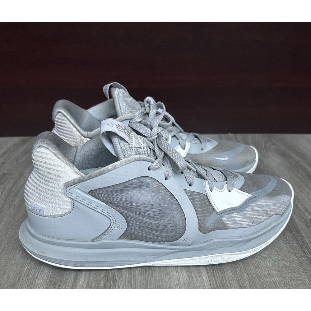 Nike Kyrie Low 5 TB Wolf Grey Women's Size 10 Sneakers 1 World 1 People Shoes